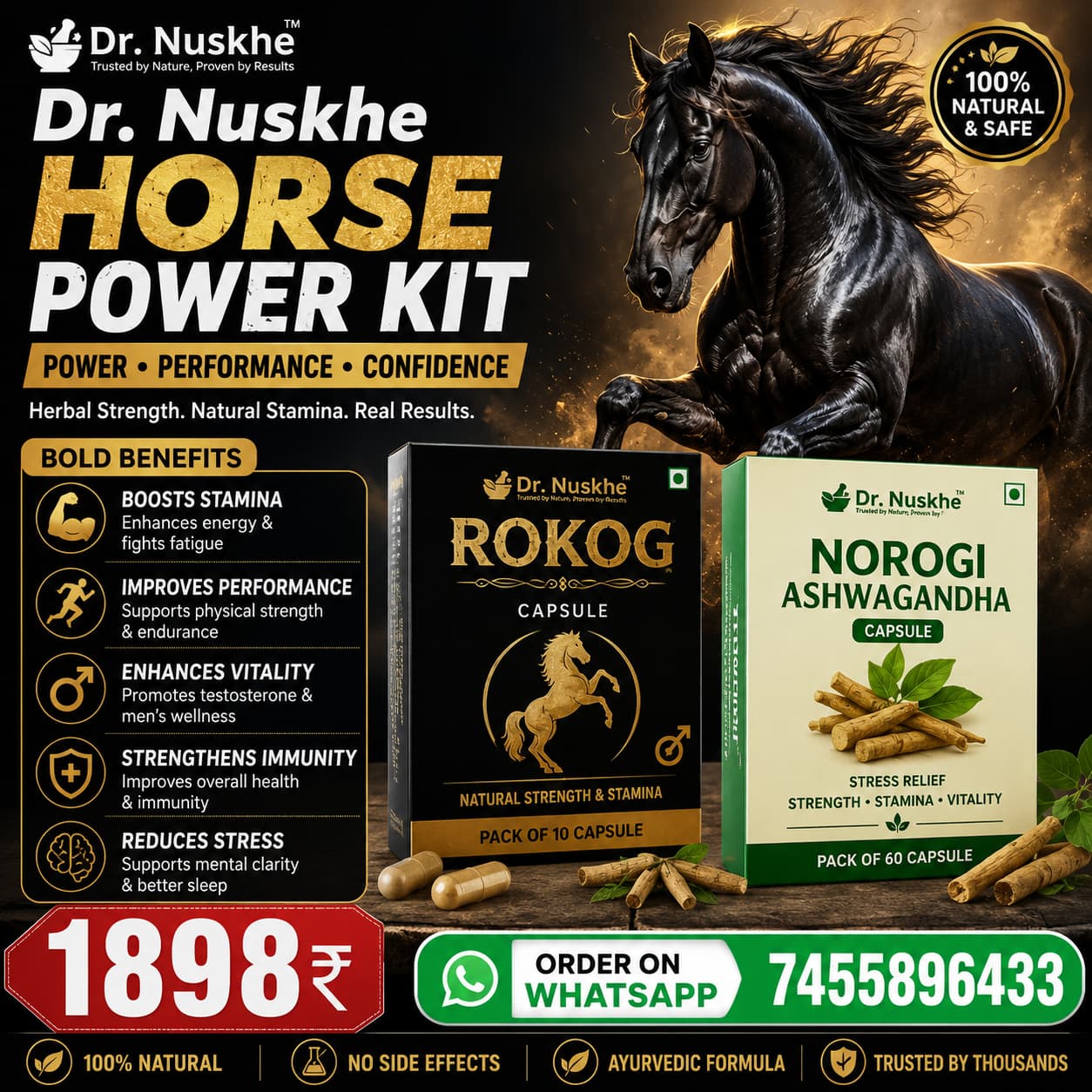 Dr. Nuskhe Horse Power Booster Kit